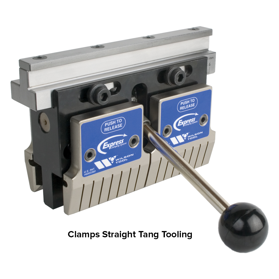 express punch clamp straight tang